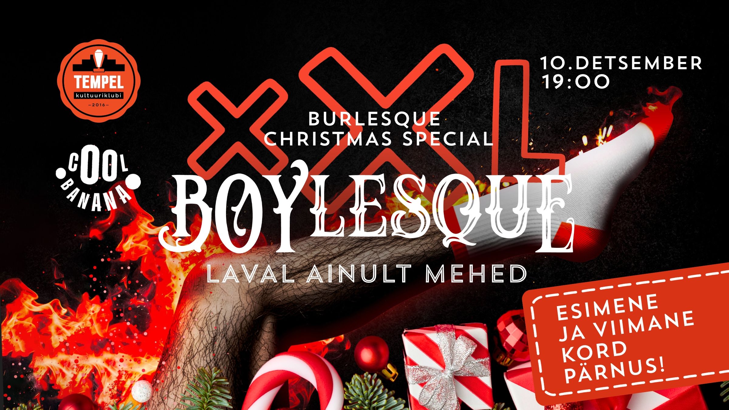 boylesque christmas parnu